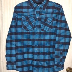 Elixir Quilted Flannel Jacket Juniors XL